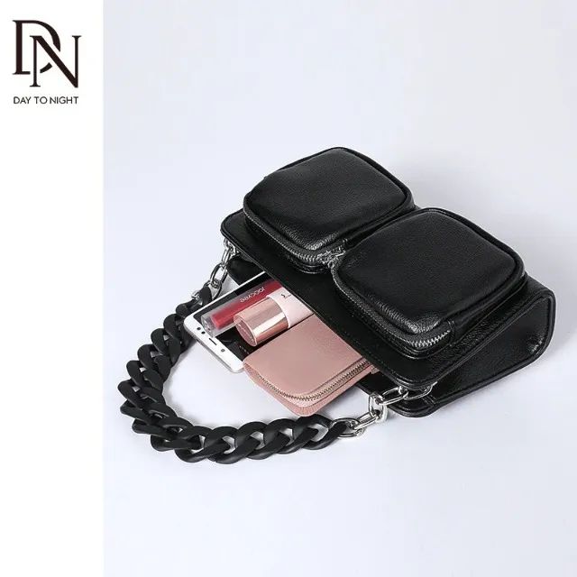 bolsa preta de luxo importada - Foto 3