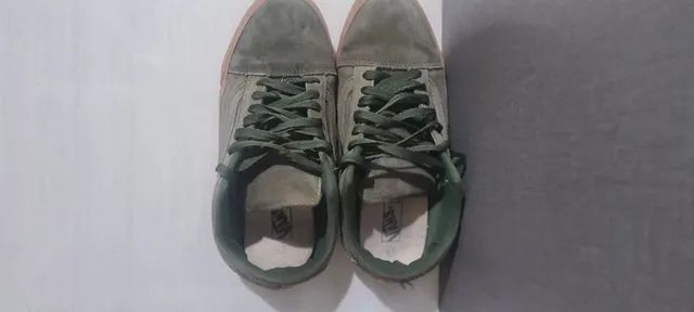 Vans verde outlet musgo