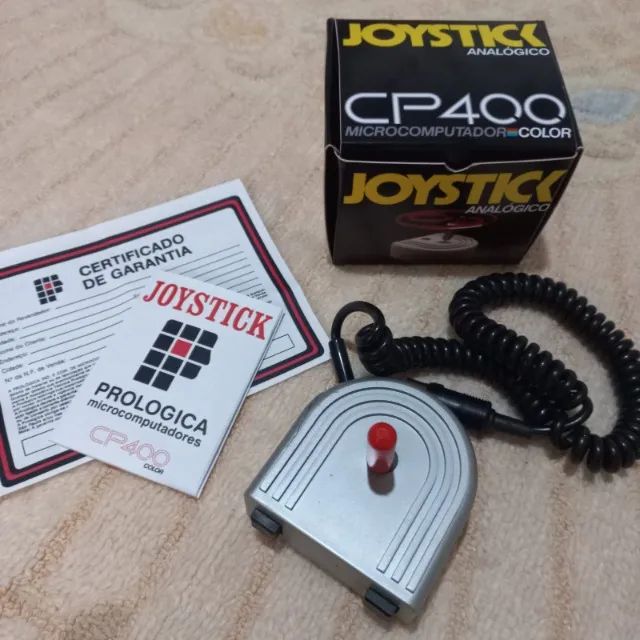 Belo Joystick Prológica CP400 com Caixa e Manual Novos - Foto 2