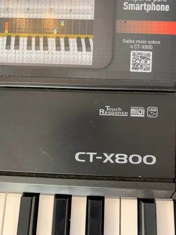 Teclado Musical Casio Ct-x800 Preto