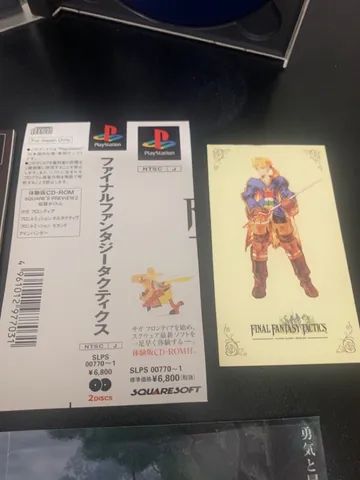 Final fantasy tactics  +70 anúncios na OLX Brasil