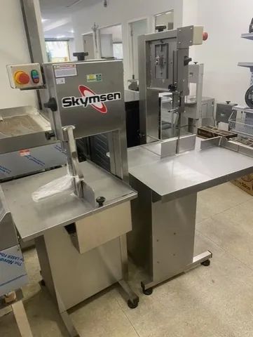 Serra fita grande em inox para açougues, peixarias e supermercados - skymsen