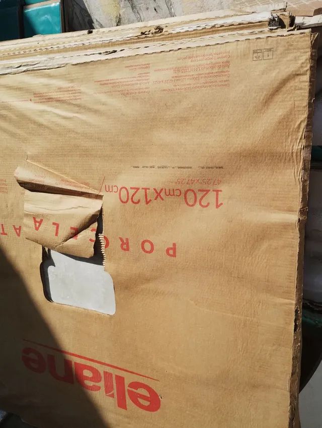 Porcelanato polido dólmen cinza 120x120 Eliane  - Foto 5