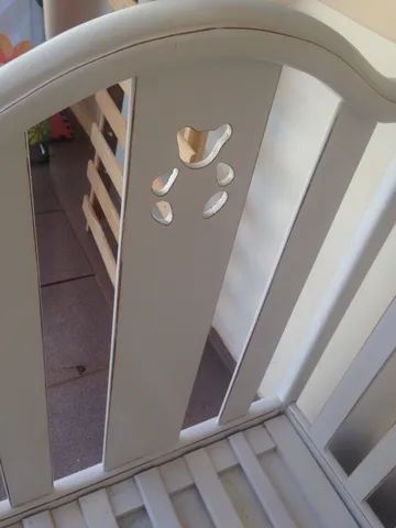 Berço em madeira maciça com 2 gavetas - Foto 3