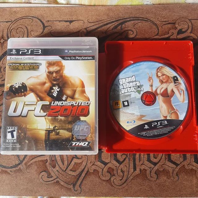 Jogo ps3 UFC funcionando