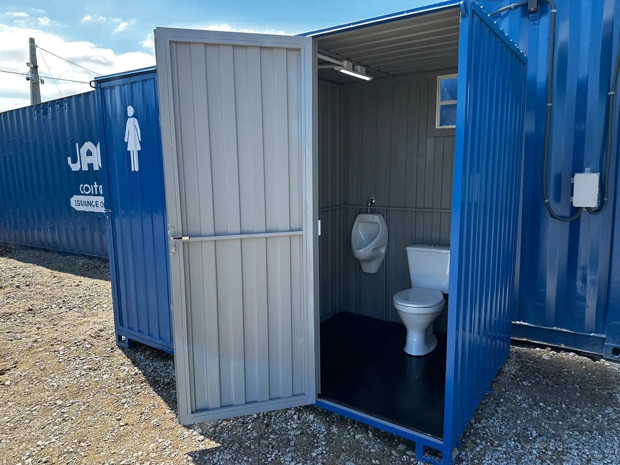 Container Banheiro - Ideal para Obras e Eventos - Foto 2