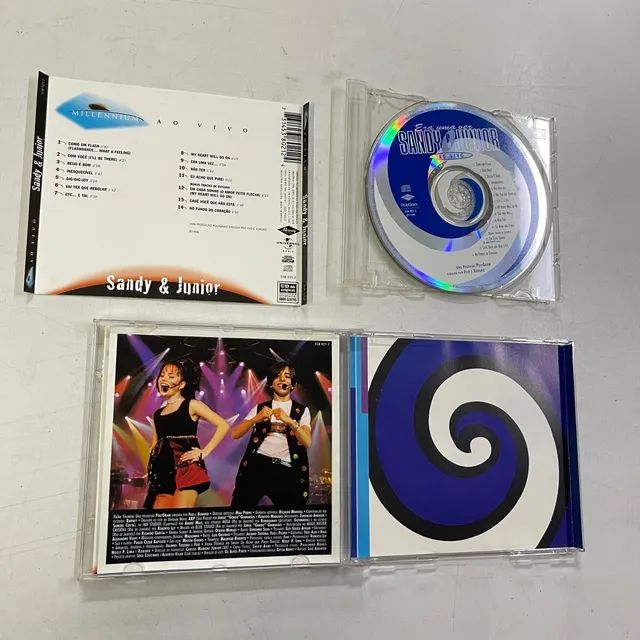 Cd Sandy e Junior Autografado era uma vez o vivo - Foto 5