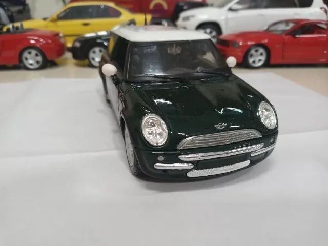 Miniatura Mini Cooper 1/24 Maisto Verde #1j524 - Foto 5