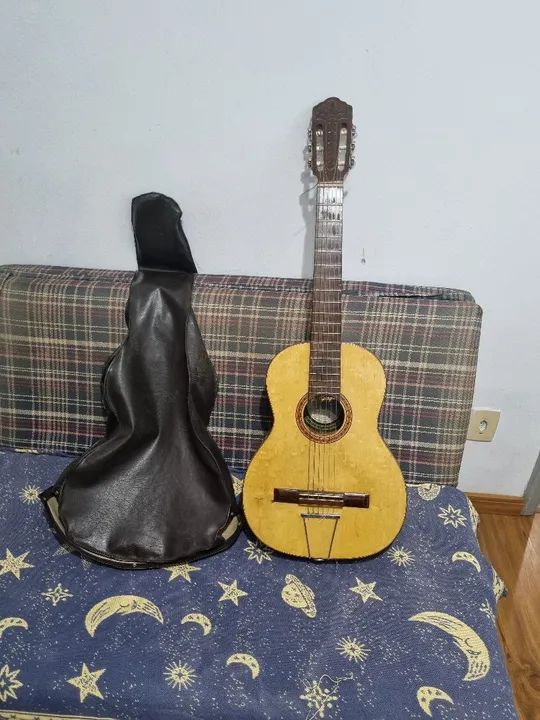 VIOLÃO DI GIORGIO - 6 CORDAS - EM EXCELENTE ESTADO -SIGNORINA N 16 ANO 1985 - Foto 3