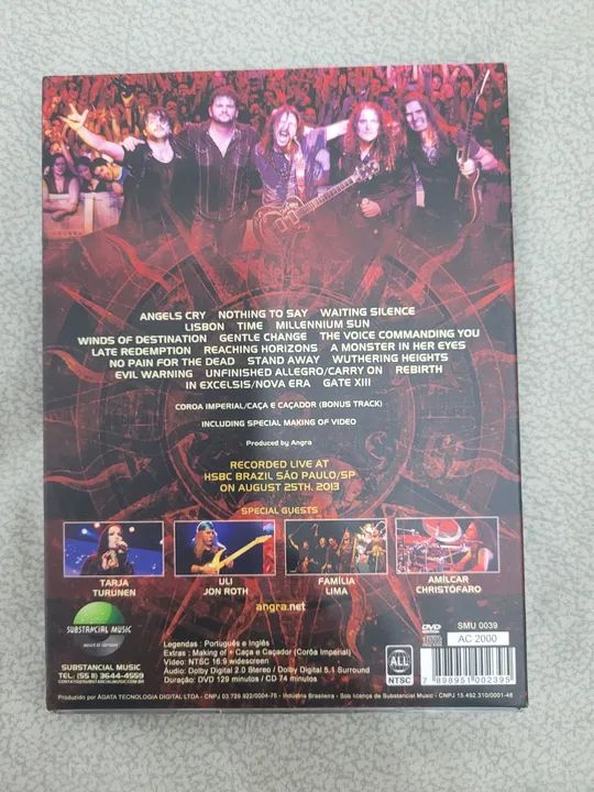 Angra Angels Cry 20th Anniversary Tour (autografado pela banda) (Digipack) - Foto 2