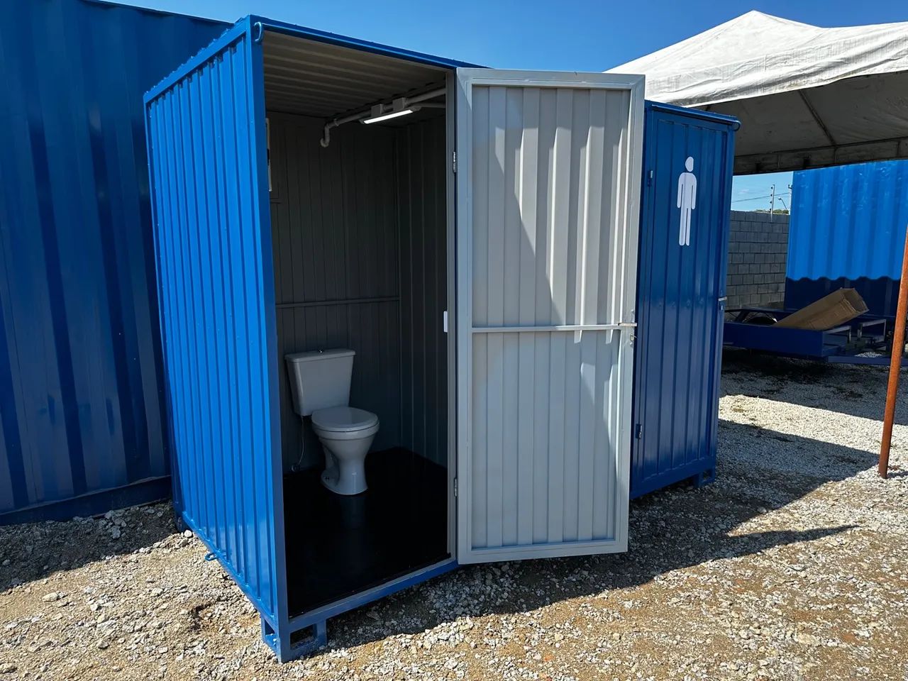 Container Banheiro - Ideal para Obras e Eventos