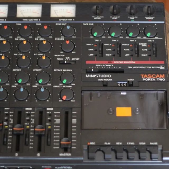Tascam PortaStudio Porta Two Gravador cassete k7 - Favor ler descrição - Foto 4