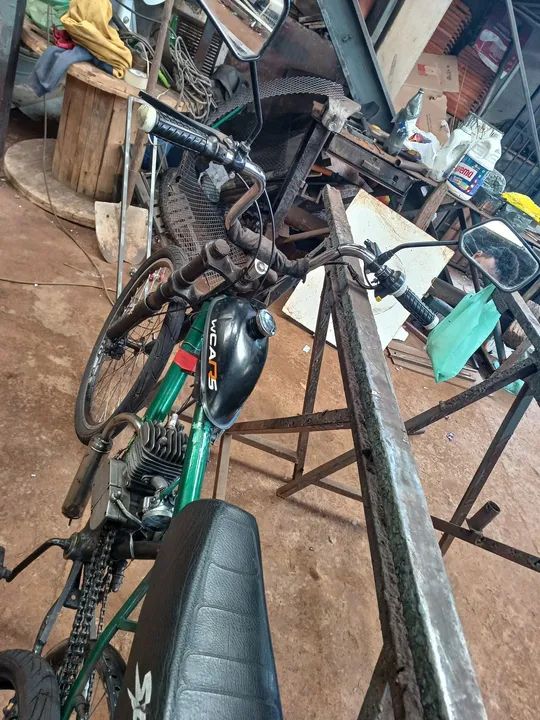 Bicicleta motorizada 80cc - Foto 6