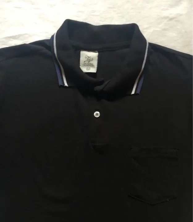 Camisa polo masculina Tigs M - Foto 3