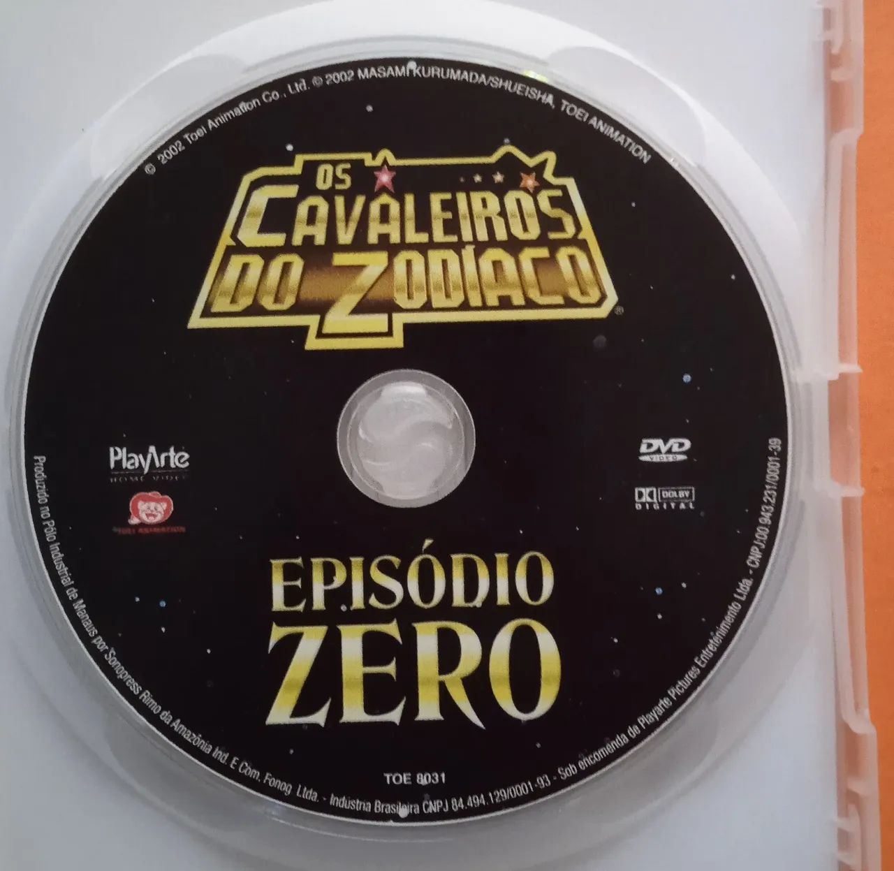 Dvd Os Cavaleiros do Zodíaco - Episódio Zero - Hobbies e coleções