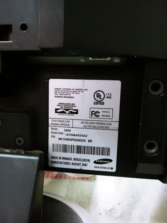 Monitor 15" Samsung SyncMaster 540n - 75hz - Foto 2