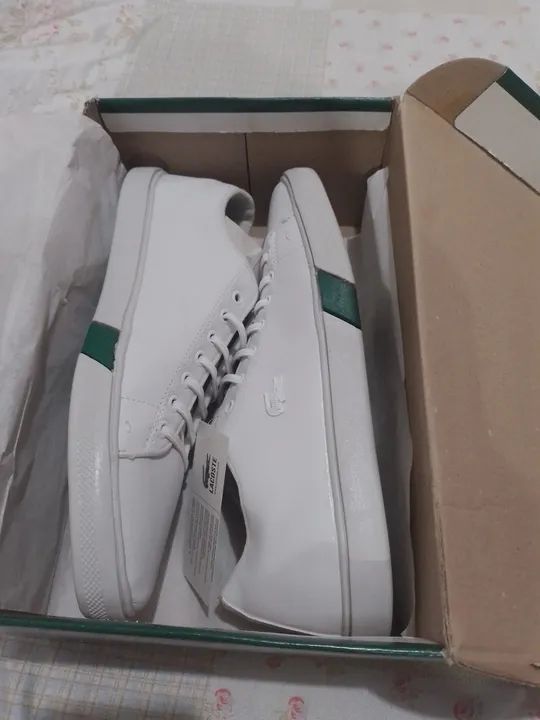 Tênis Lacoste Branco - Tamanho 41 - Foto 4