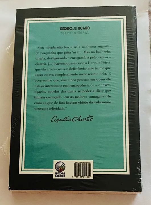 Cinco Porquinhos - Agatha Christie - Edição de Bolso - Foto 2