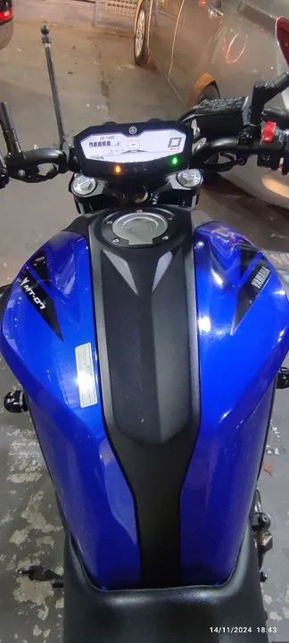 Yamaha MT 07 Ano 2020 muito nova pouco rodado  - Foto 2