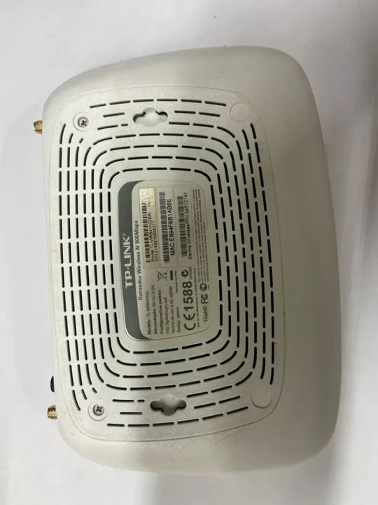 Roteador Tp-link Tl-wr841nd Branco E Preto 220v