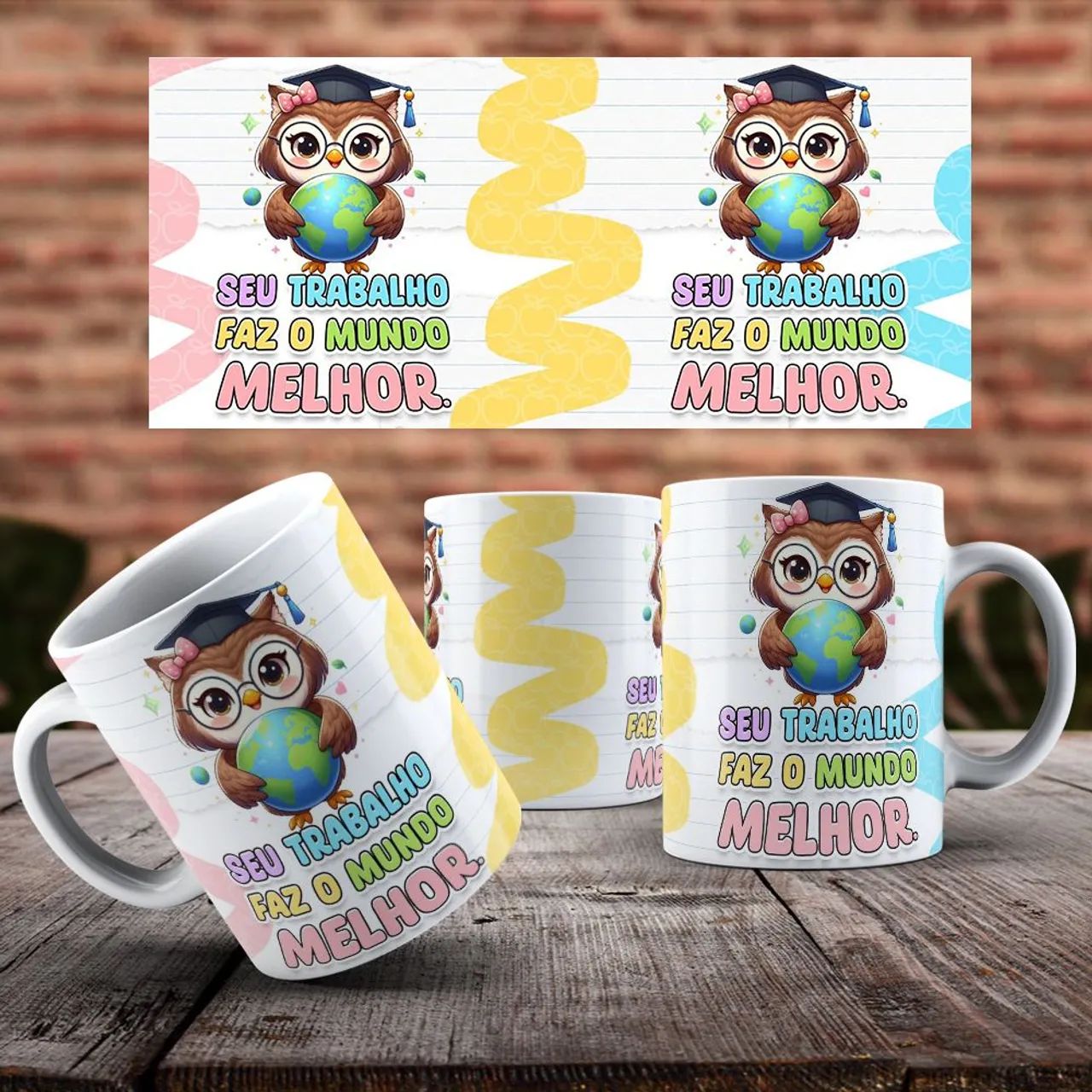 Caneca PROFESSOR coruja