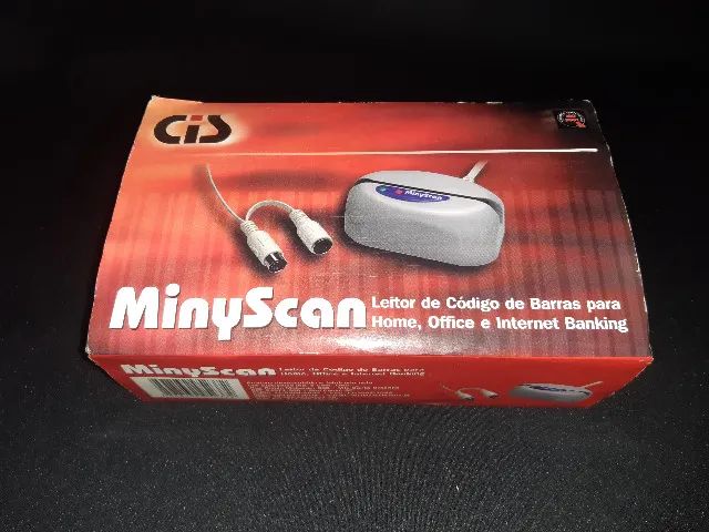 Leitor de código de barra de mesa CIS Minyscan USB