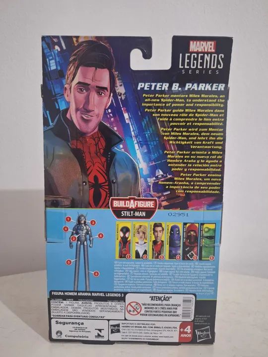 Boneco Homem Aranha - Peter B. Parker - Marvel Legends Black Friday - Foto 2