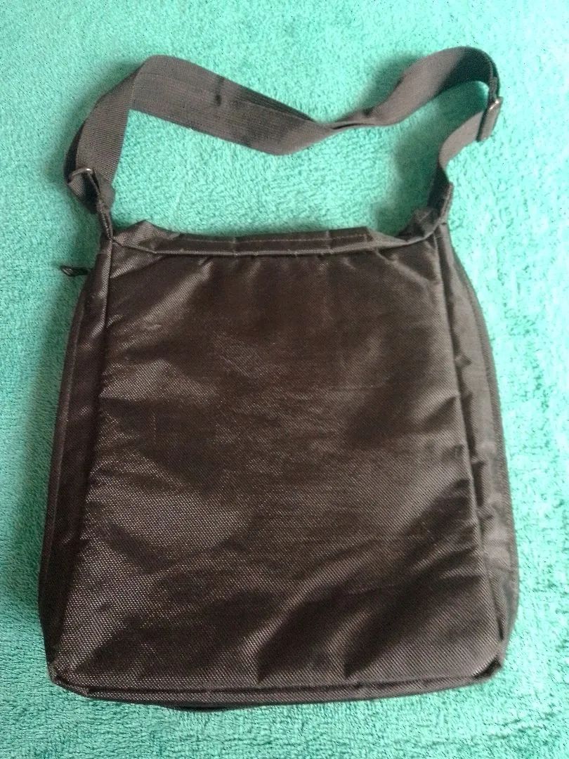 Bolsa de Ombro Masculina Preta - Foto 3