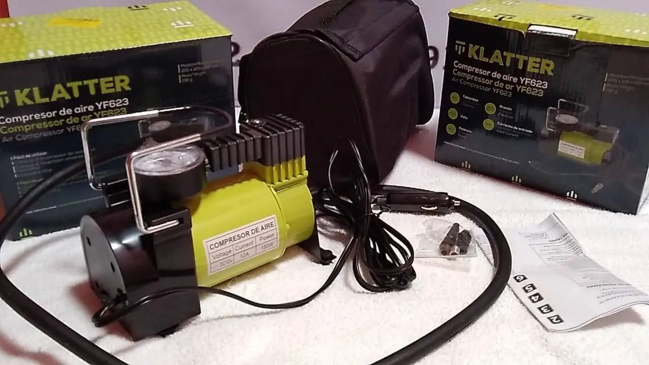 Compressor de Ar para Carro - 12V - Briwax, Klatter , Segma e tech one aceito cartão! - Foto 6