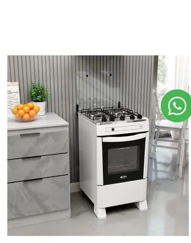 FOGÃO 4 BOCAS AUTOMÁTICO NOVO - Foto 2