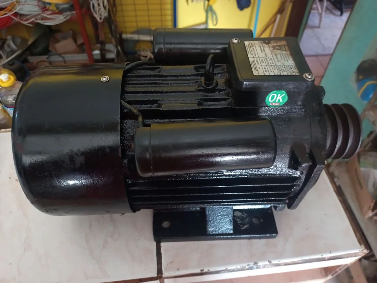 Motor de indução gaiola monofásico 5hp