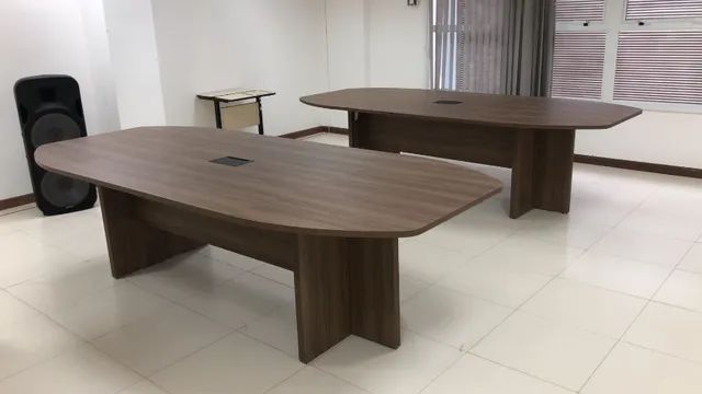 mesa de reuniao oval nogal Equipamentos Para Comercio Taguatinga Norte Taguatinga Brasilia 1310131670 OLX