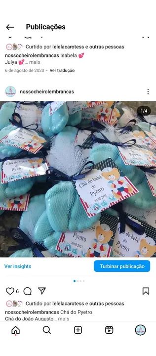 Pezinhos sabonete  - Foto 6