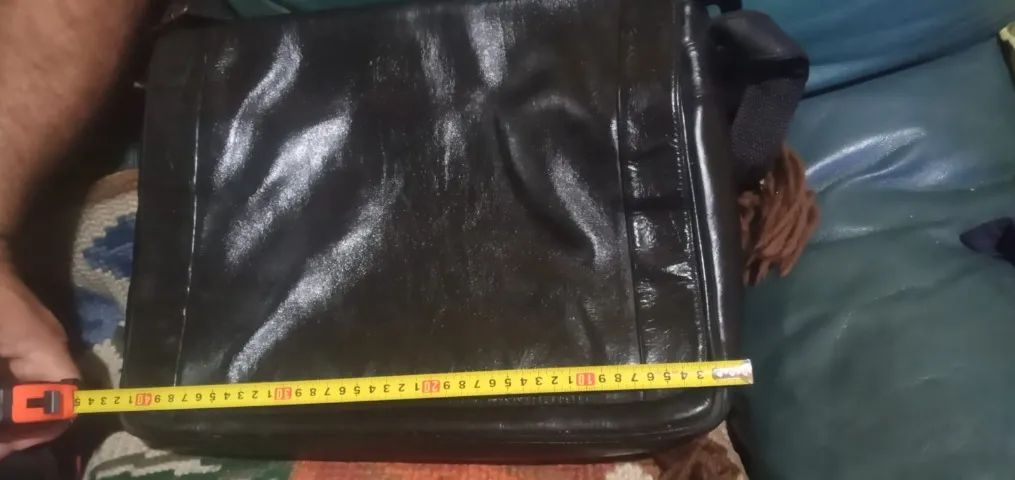 Bolsa  pasta de  couro masculina - Foto 4