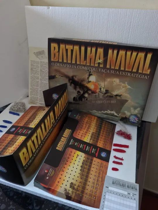 Brinquedos Pais e Filhos Batalha Naval - Foto 2