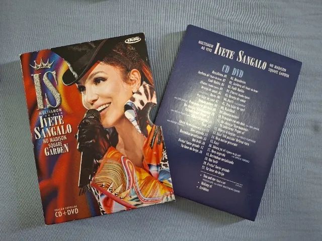 DVD Ivete Sangalo Multishow Ao Vivo Madison Square Garden
