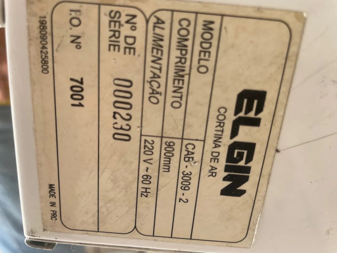 Cortina de Ar Elgin CAB-3009-2 900mm - Foto 6