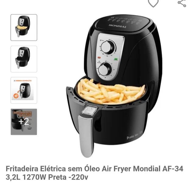 Air fryer mondial family 4 litros 110v