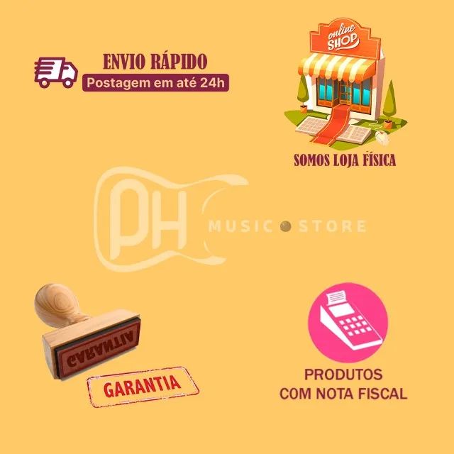 Microfone Kadosh Dinâmico Unidirecional K-58A C/ Cabo, Bolsa e Cachimbo - AC1819 - Foto 3