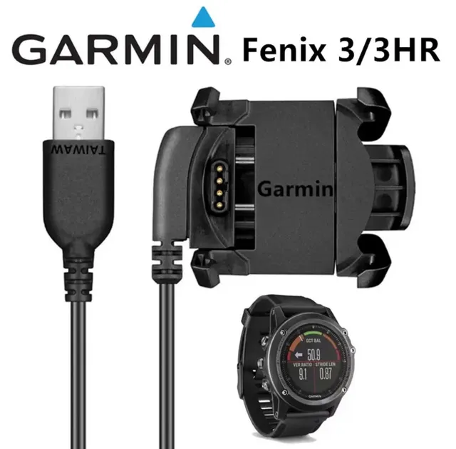 Carregador garmin fenix 3 / 3 hr