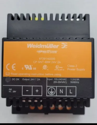 Fonte Weidmuller 48W/24V 2A