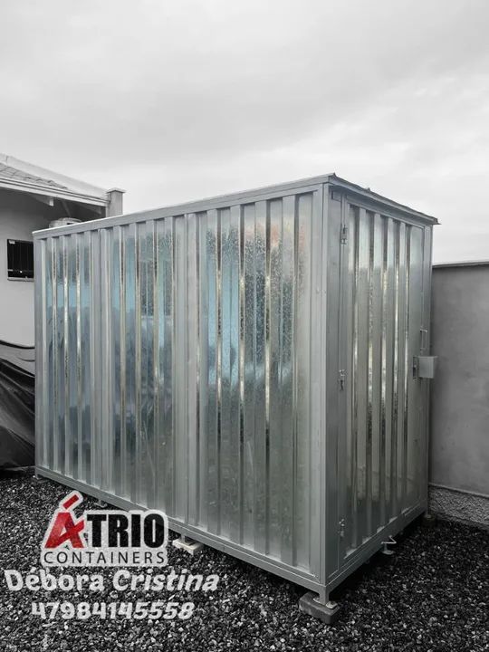 Container almoxarifado 3x1.5 pronta entrega - Foto 3