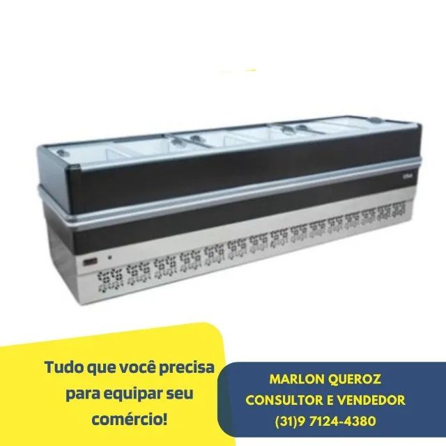 Ilha de Congelados Polar 2M Nova
