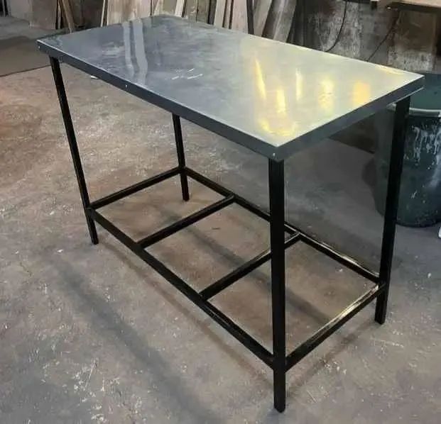 Mesa com tampo inox  - Foto 4