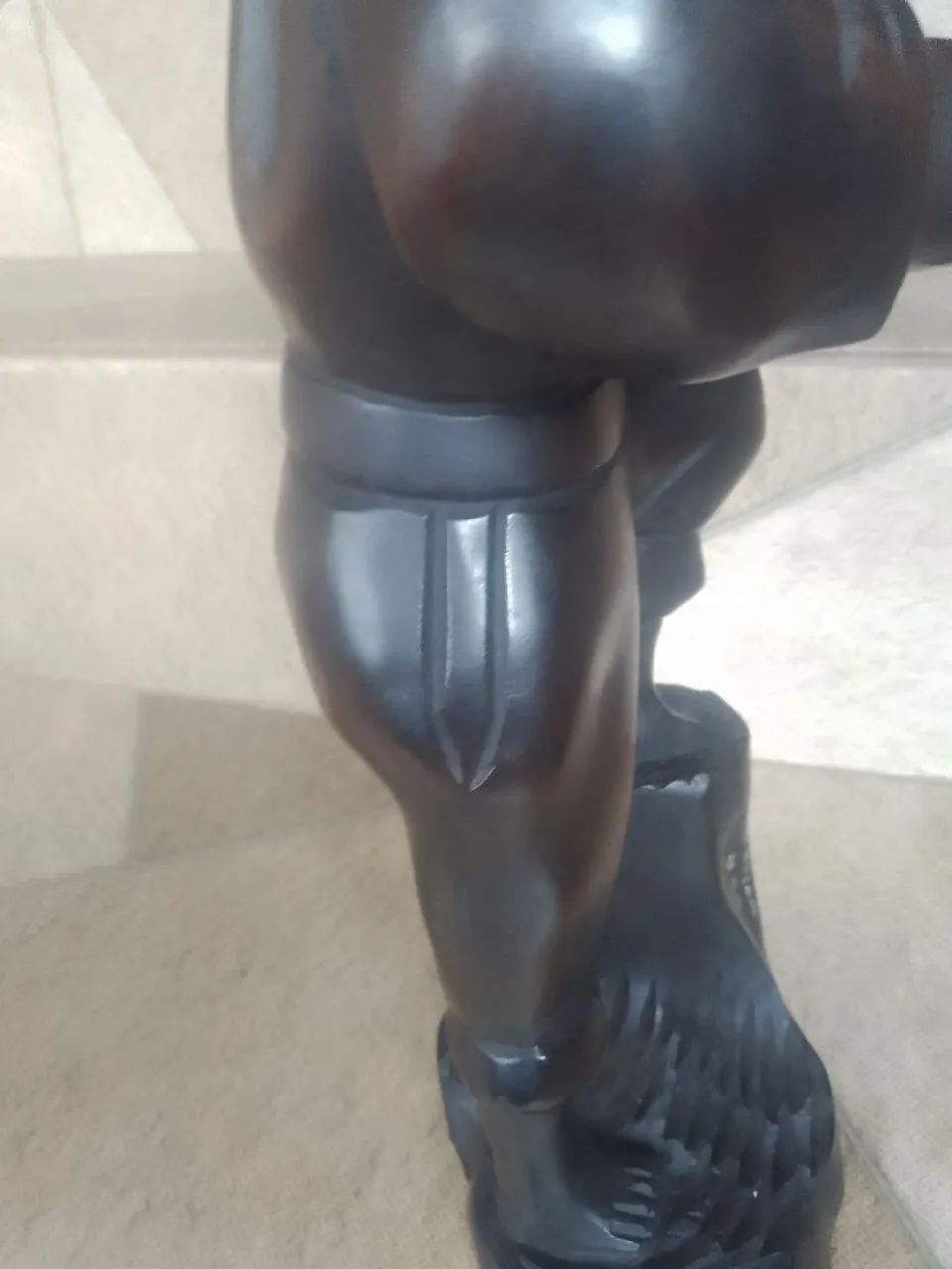 Escultura de madeira  - Foto 5