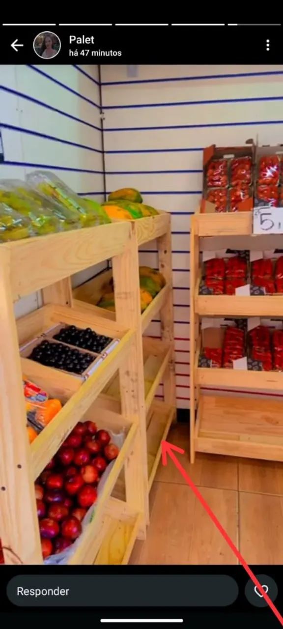 Gôndolas, ilhas para hortfrut  - Foto 2