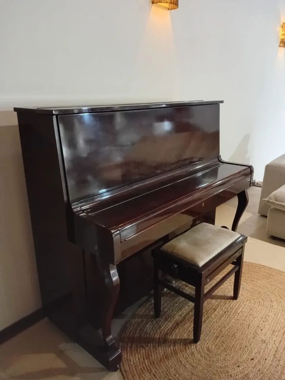 Piano Vertical Fritz Dobbert - Instrumento Musical Clássico - Foto 4