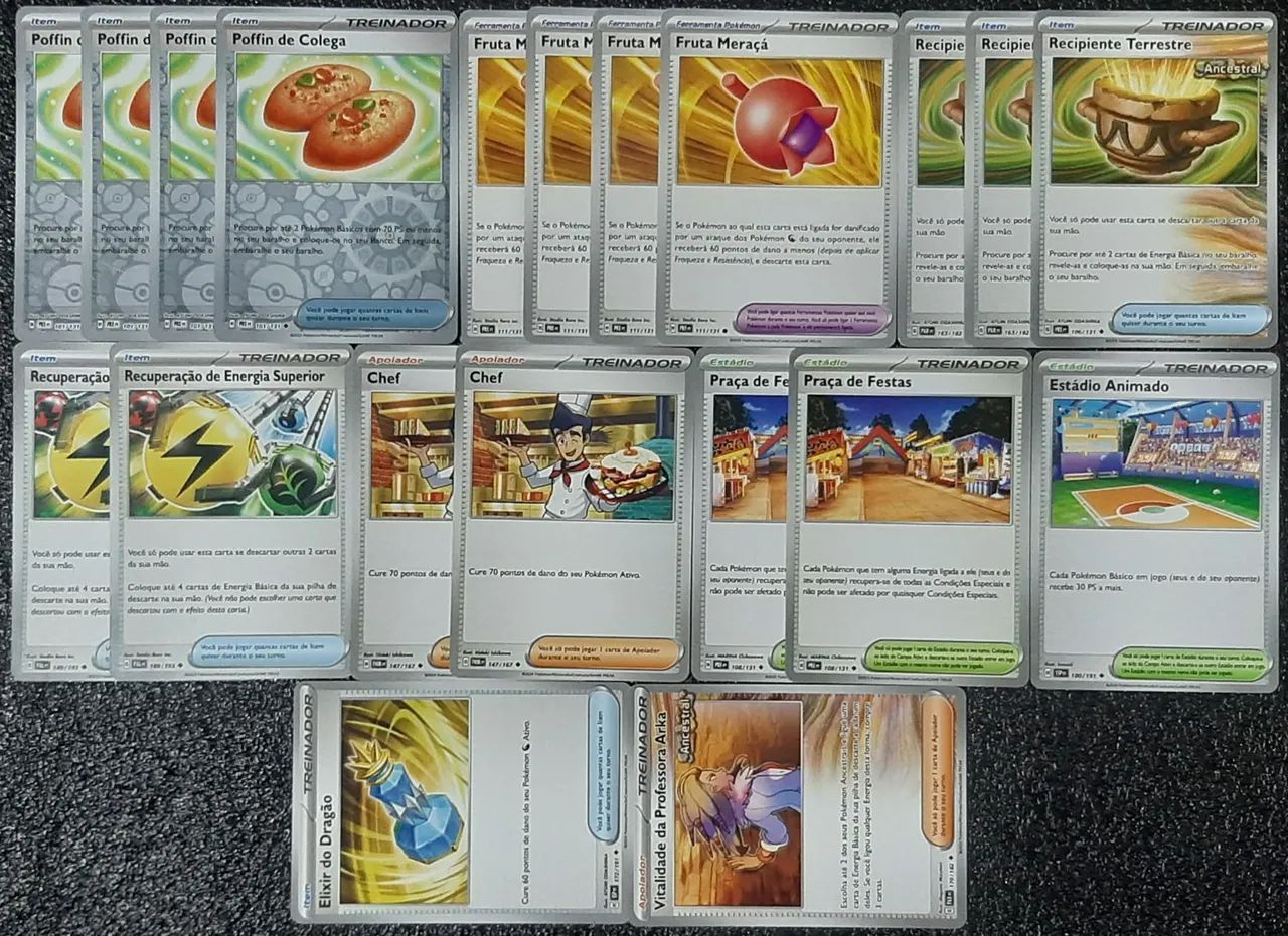 Deck raio fúria cartas originais de pokémon - Foto 2