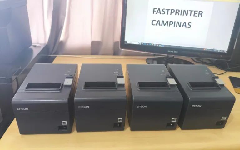 Impressora Epson TM-T20 de cupom - Foto 5