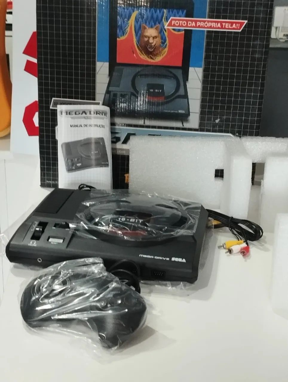  Mega Drive Tectoy 2017 - Novo, na Caixa! 